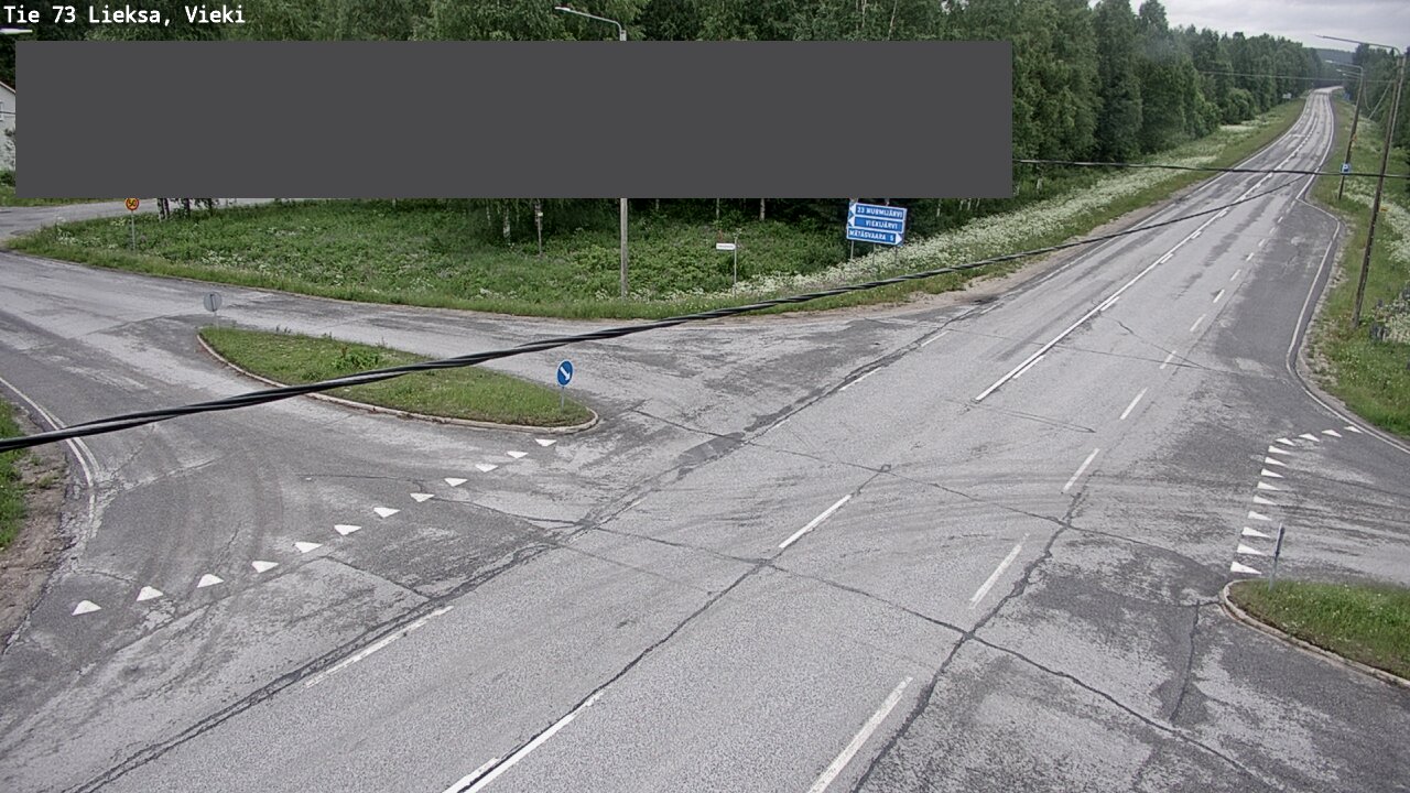 Weather Camera Image Väg 73 Lieksa, Vieki, Lieksa, Pohjois-Karjala