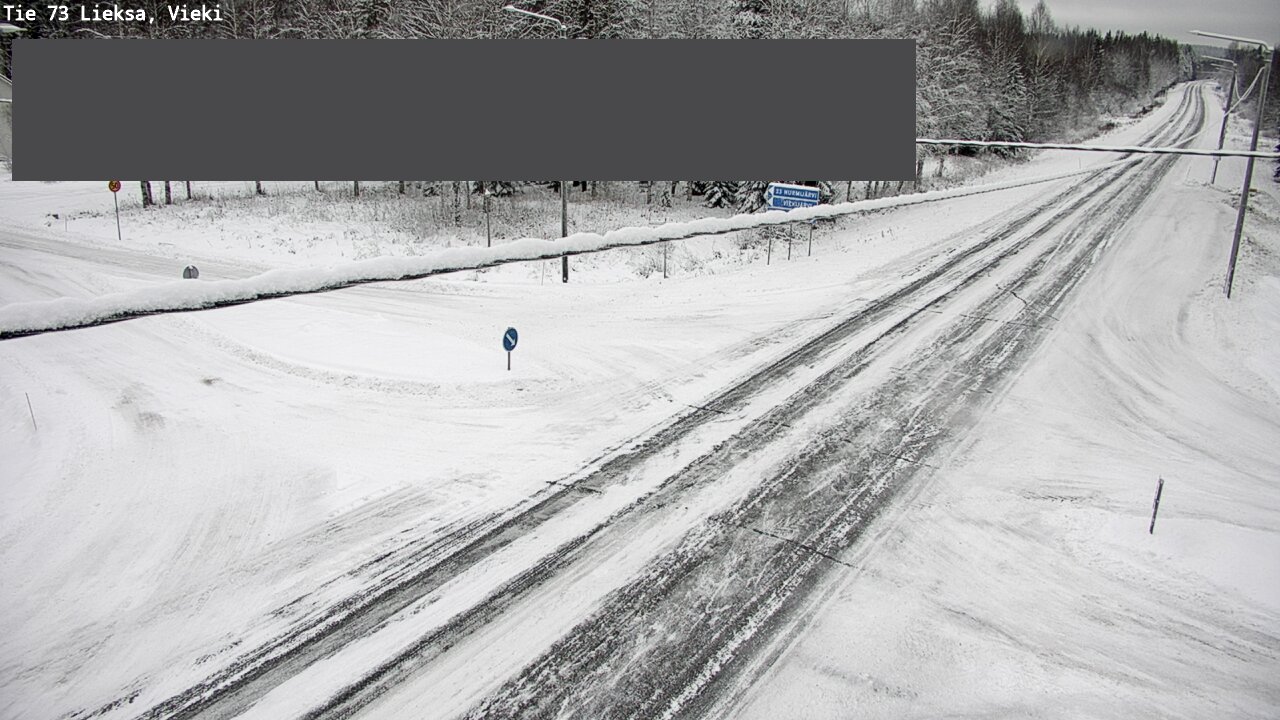 Weather Camera Image Road 73 Lieksa, Vieki, Lieksa, Pohjois-Karjala