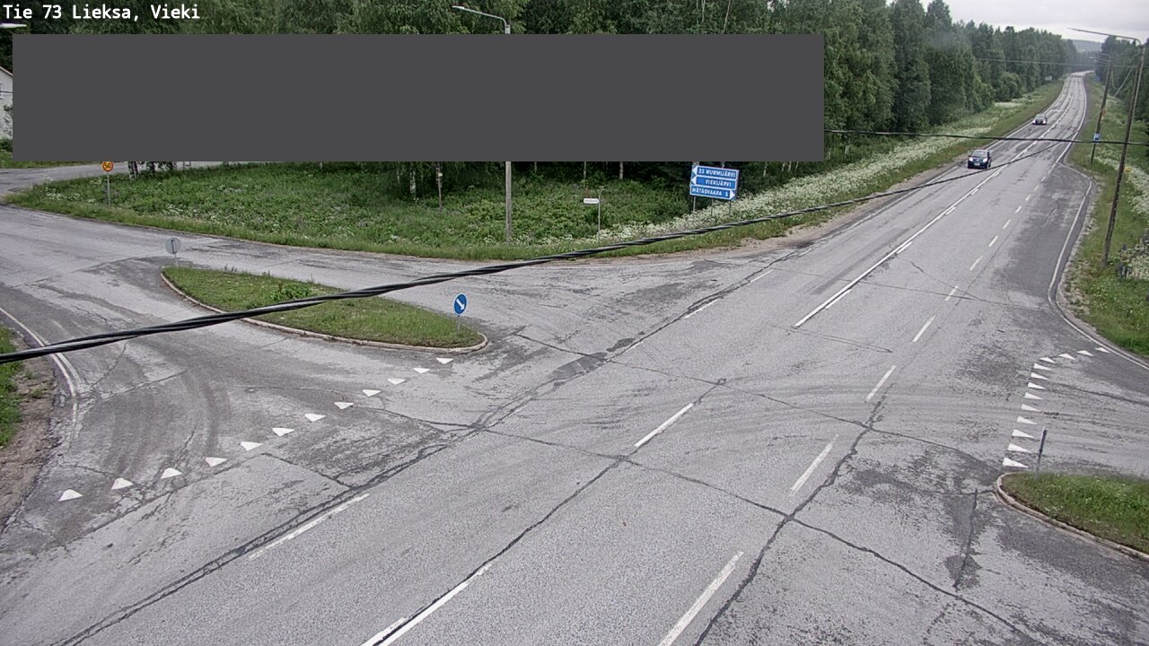 Weather Camera Image Väg 73 Lieksa, Vieki, Lieksa, Pohjois-Karjala