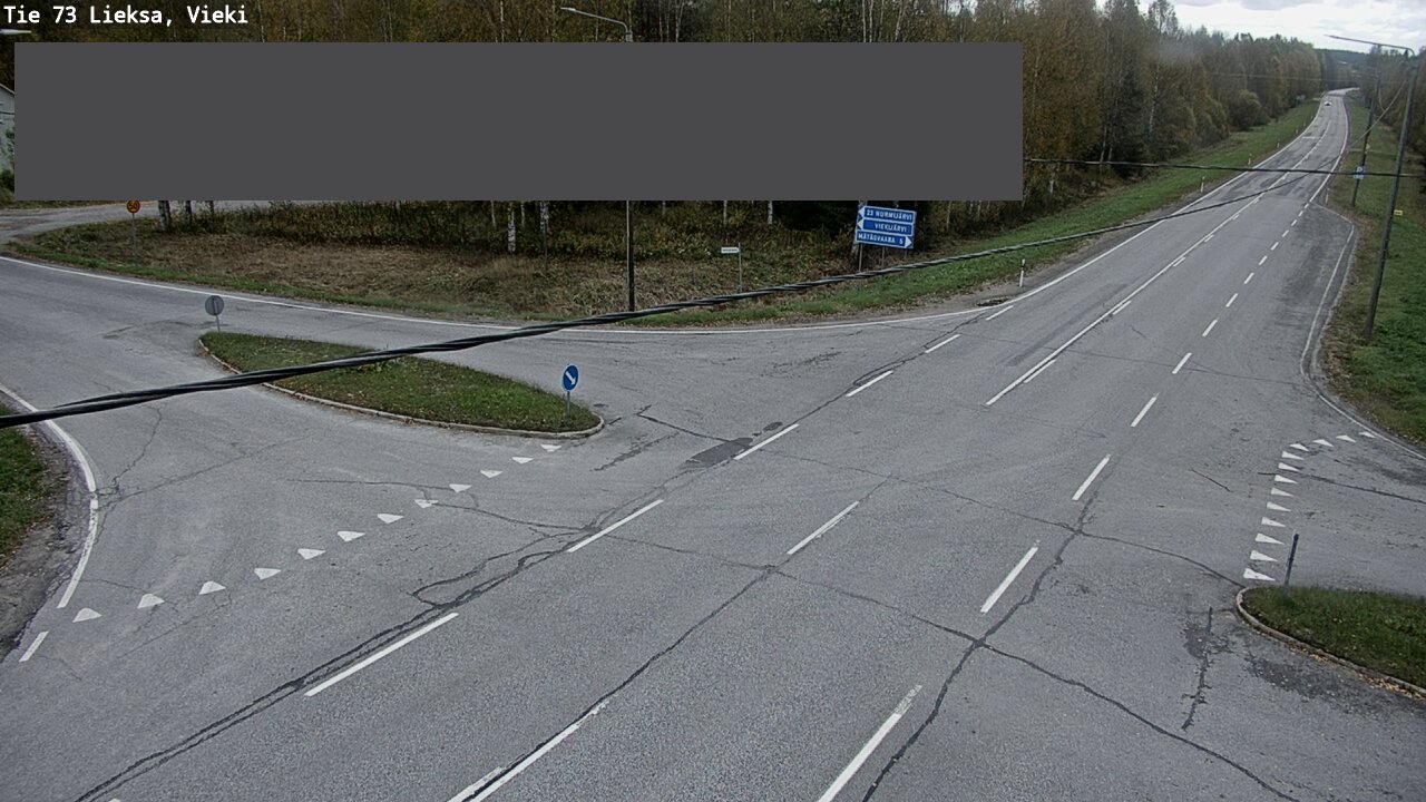 Kelikamerat Kuva Tie 73 Lieksa; Vieki, Lieksa, Pohjois-Karjala