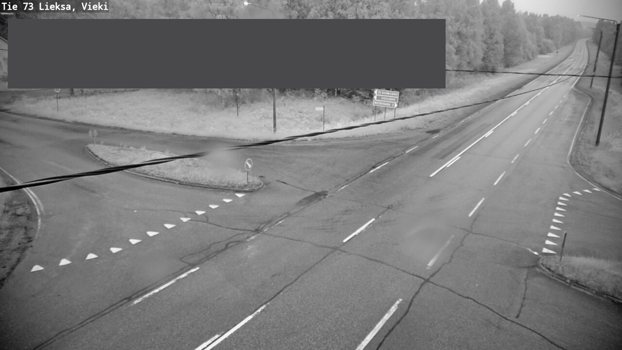 Kelikamerat Kuva Tie 73 Lieksa; Vieki, Lieksa, Pohjois-Karjala