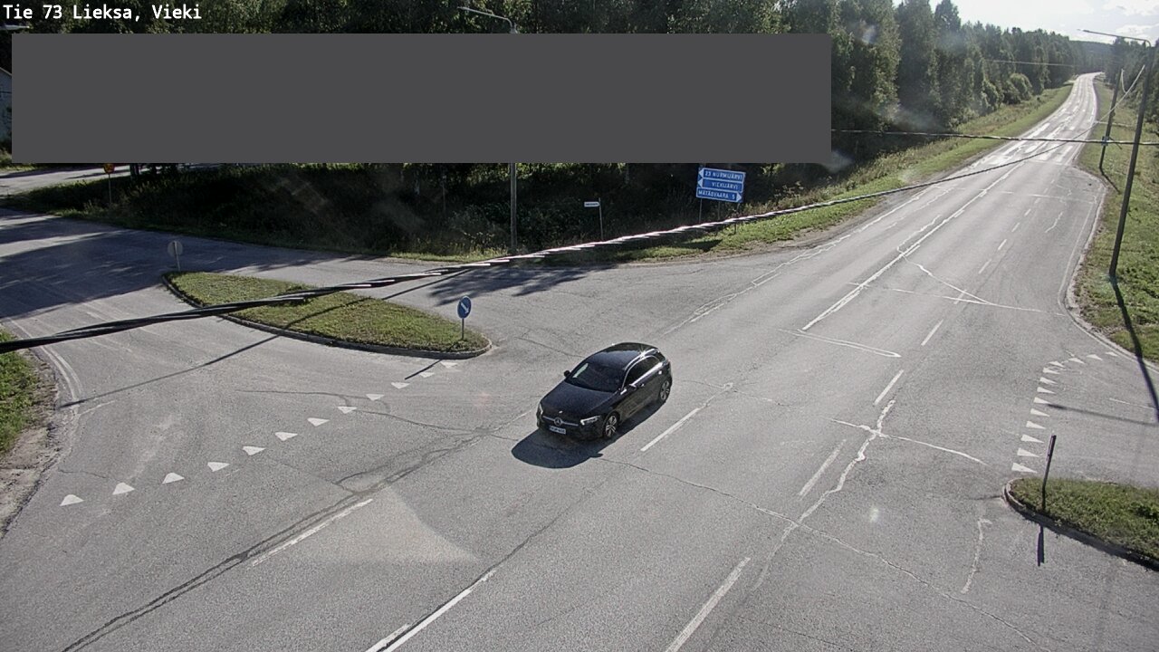 Kelikamerat Kuva Tie 73 Lieksa; Vieki, Lieksa, Pohjois-Karjala