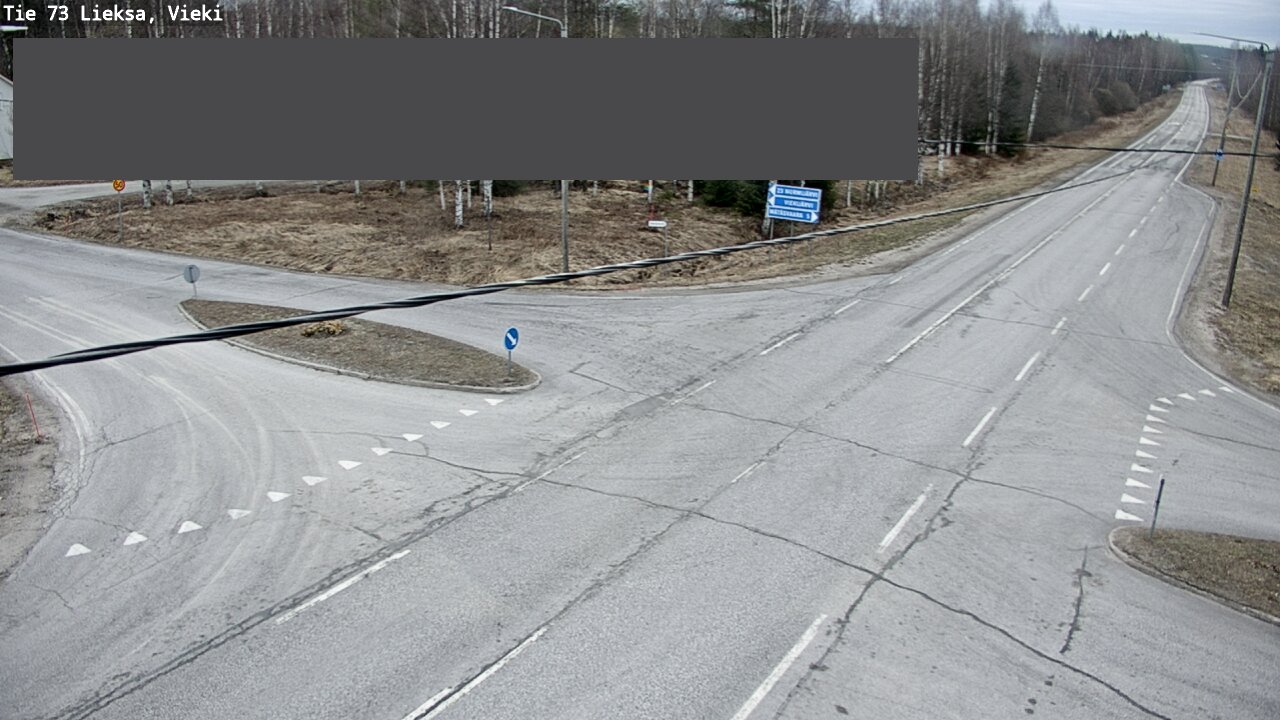 Kelikamerat Kuva Tie 73 Lieksa; Vieki, Lieksa, Pohjois-Karjala