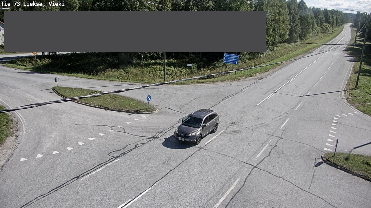 Kelikamerat Kuva Tie 73 Lieksa; Vieki, Lieksa, Pohjois-Karjala
