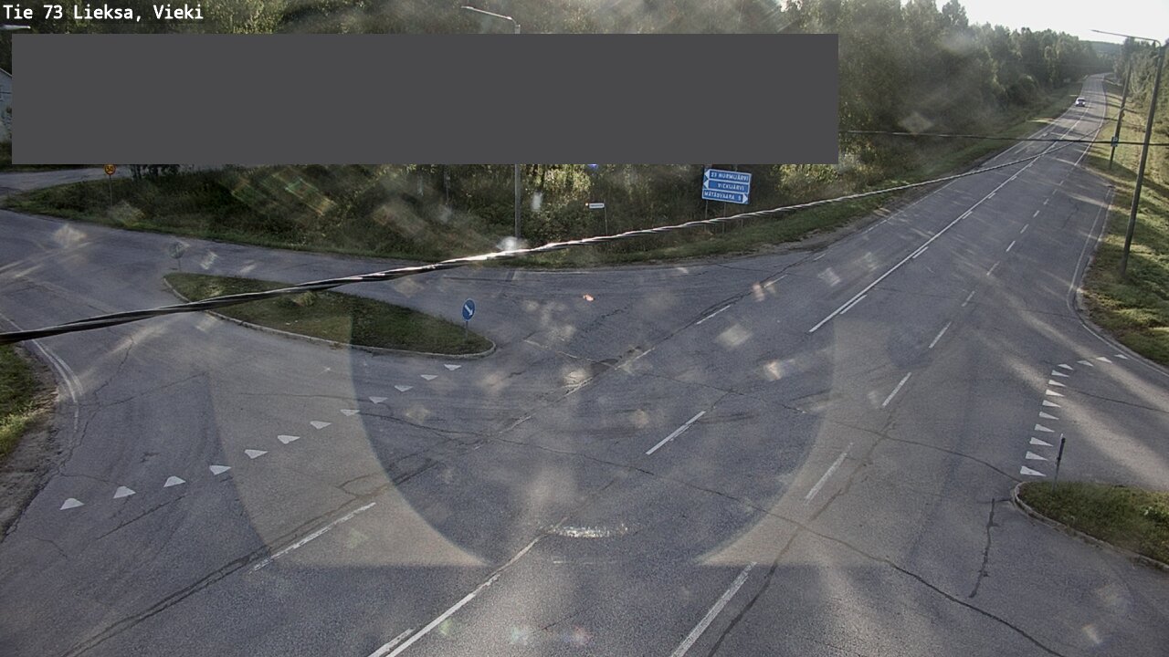 Weather Camera Image Väg 73 Lieksa, Vieki, Lieksa, Pohjois-Karjala