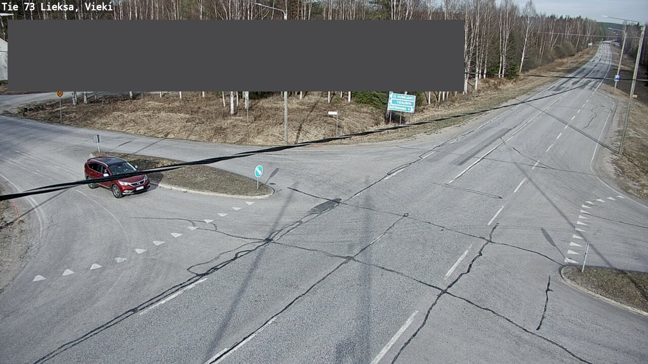 Kelikamerat Kuva Tie 73 Lieksa; Vieki, Lieksa, Pohjois-Karjala