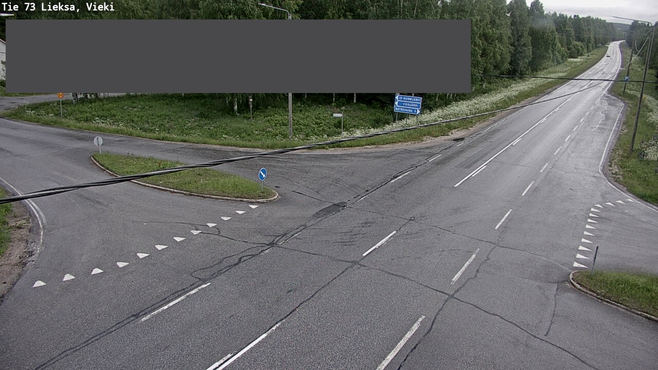 Kelikamerat Kuva Tie 73 Lieksa; Vieki, Lieksa, Pohjois-Karjala