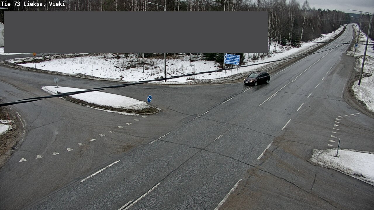 Weather Camera Image Väg 73 Lieksa, Vieki, Lieksa, Pohjois-Karjala