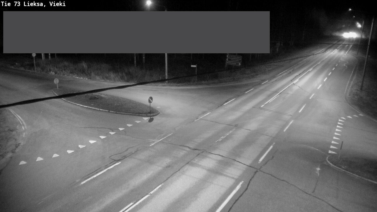 Weather Camera Image Väg 73 Lieksa, Vieki, Lieksa, Pohjois-Karjala
