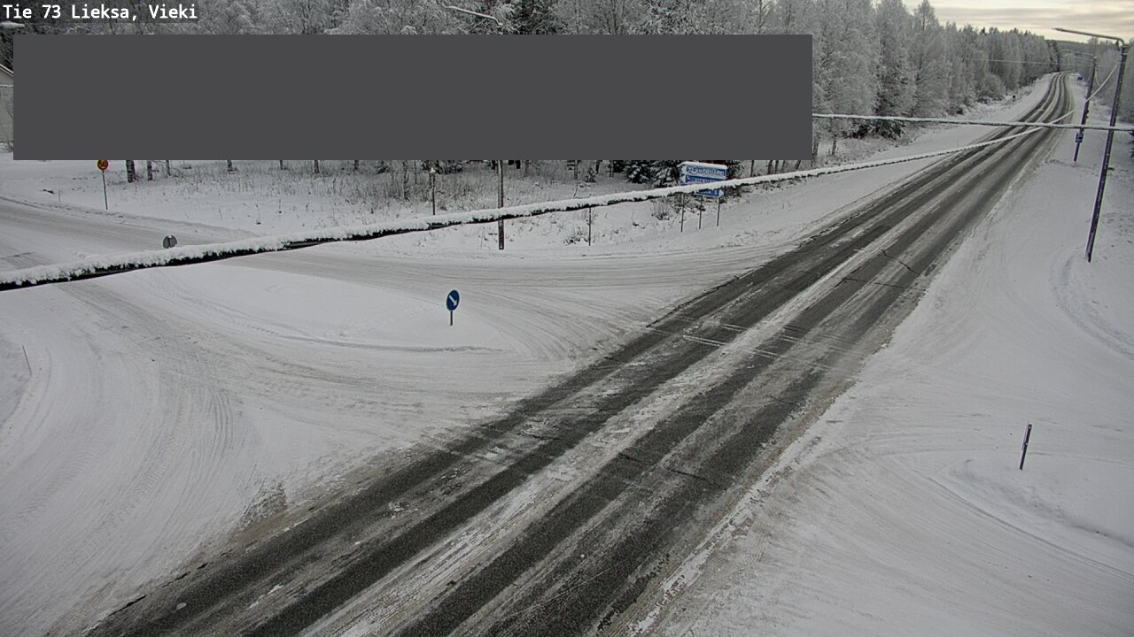 Weather Camera Image Road 73 Lieksa, Vieki, Lieksa, Pohjois-Karjala