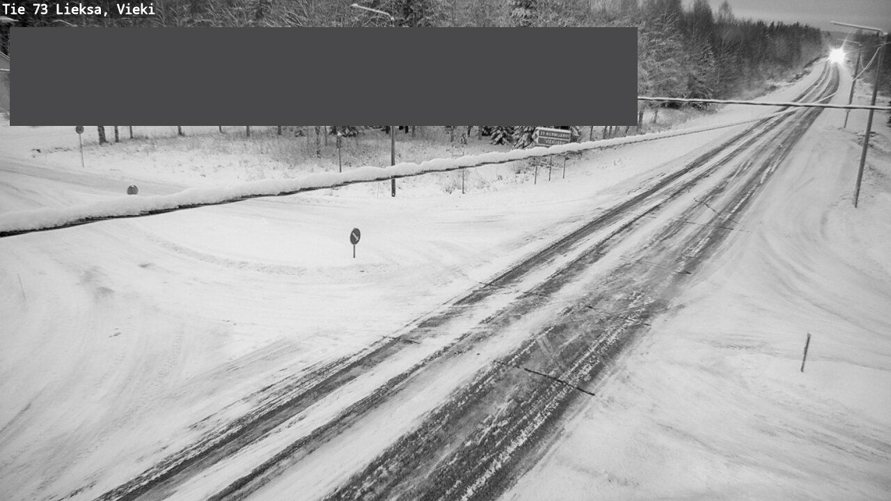 Weather Camera Image Road 73 Lieksa, Vieki, Lieksa, Pohjois-Karjala