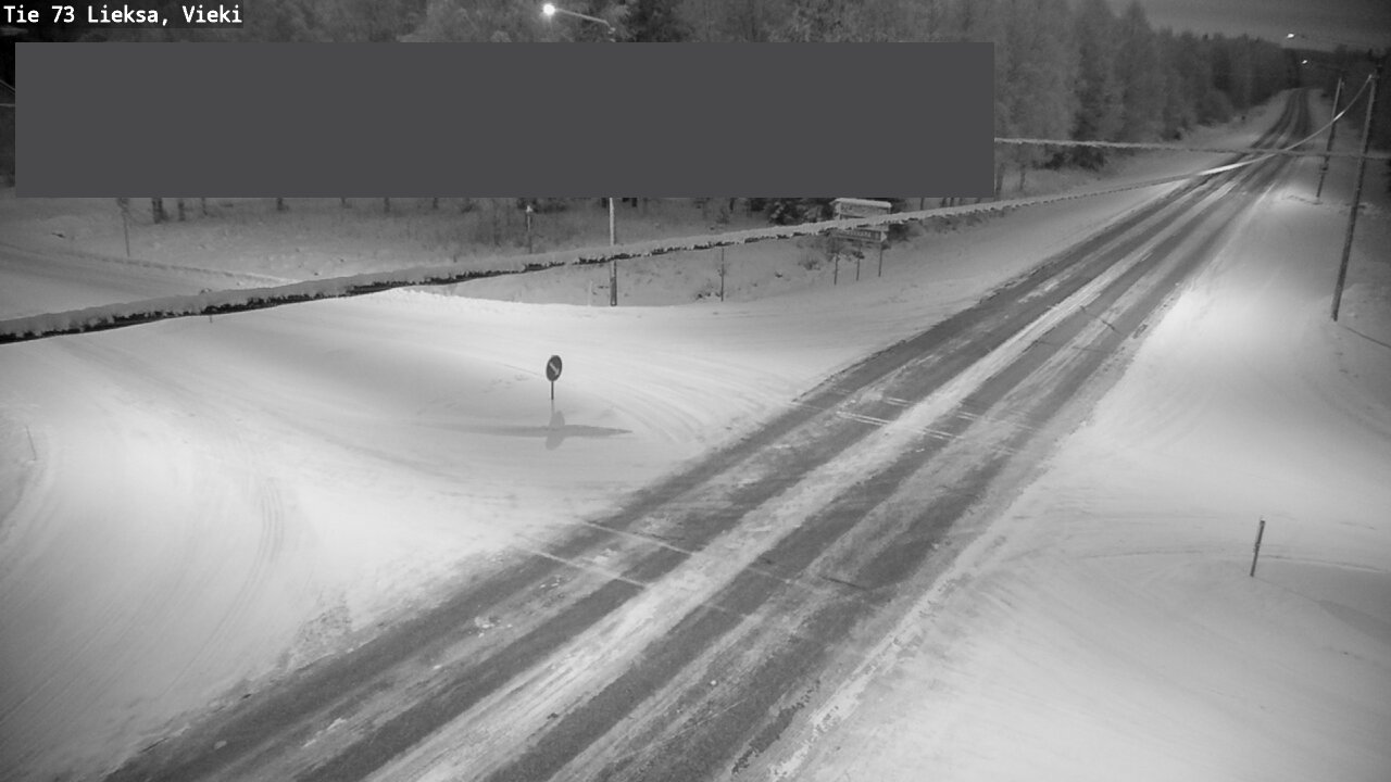 Kelikamerat Kuva Tie 73 Lieksa; Vieki, Lieksa, Pohjois-Karjala