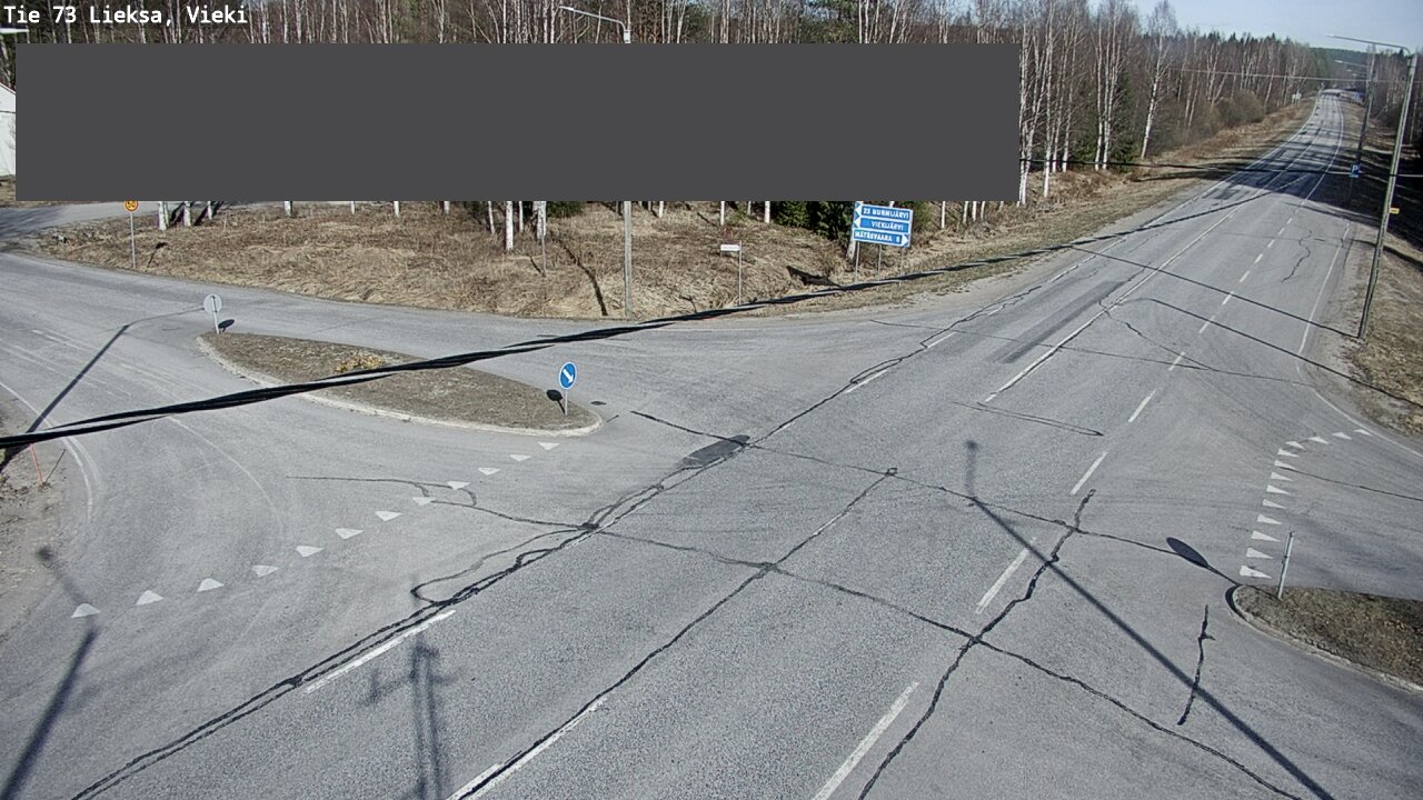 Kelikamerat Kuva Tie 73 Lieksa; Vieki, Lieksa, Pohjois-Karjala