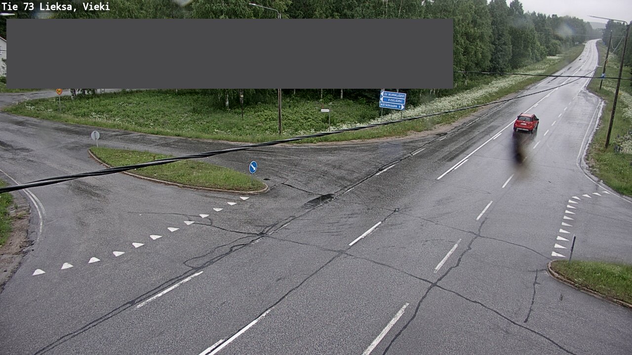 Kelikamerat Kuva Tie 73 Lieksa; Vieki, Lieksa, Pohjois-Karjala