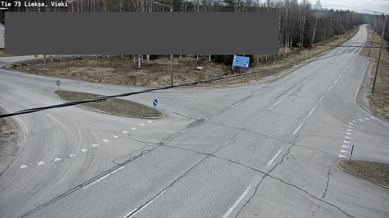 Kelikamerat Kuva Tie 73 Lieksa; Vieki, Lieksa, Pohjois-Karjala