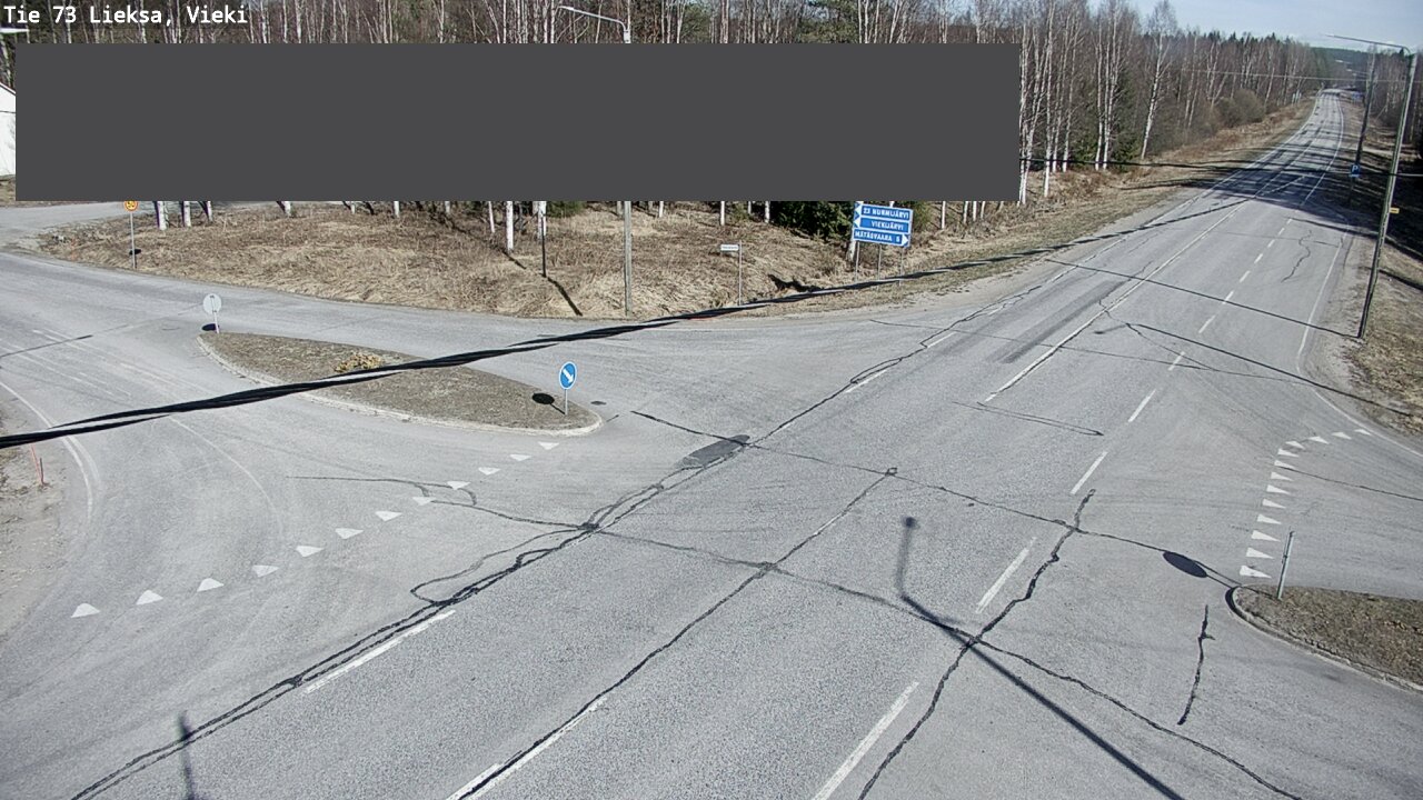 Kelikamerat Kuva Tie 73 Lieksa; Vieki, Lieksa, Pohjois-Karjala