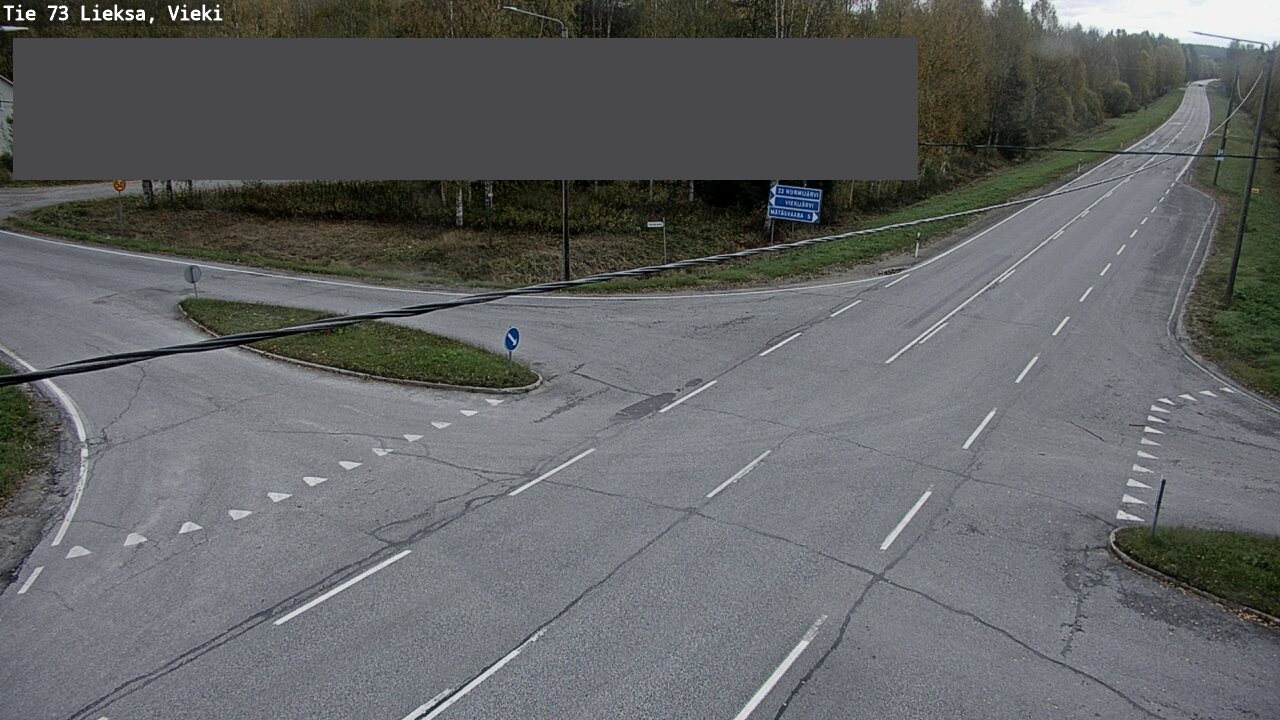 Kelikamerat Kuva Tie 73 Lieksa; Vieki, Lieksa, Pohjois-Karjala