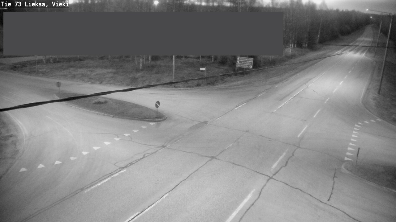 Weather Camera Image Väg 73 Lieksa, Vieki, Lieksa, Pohjois-Karjala