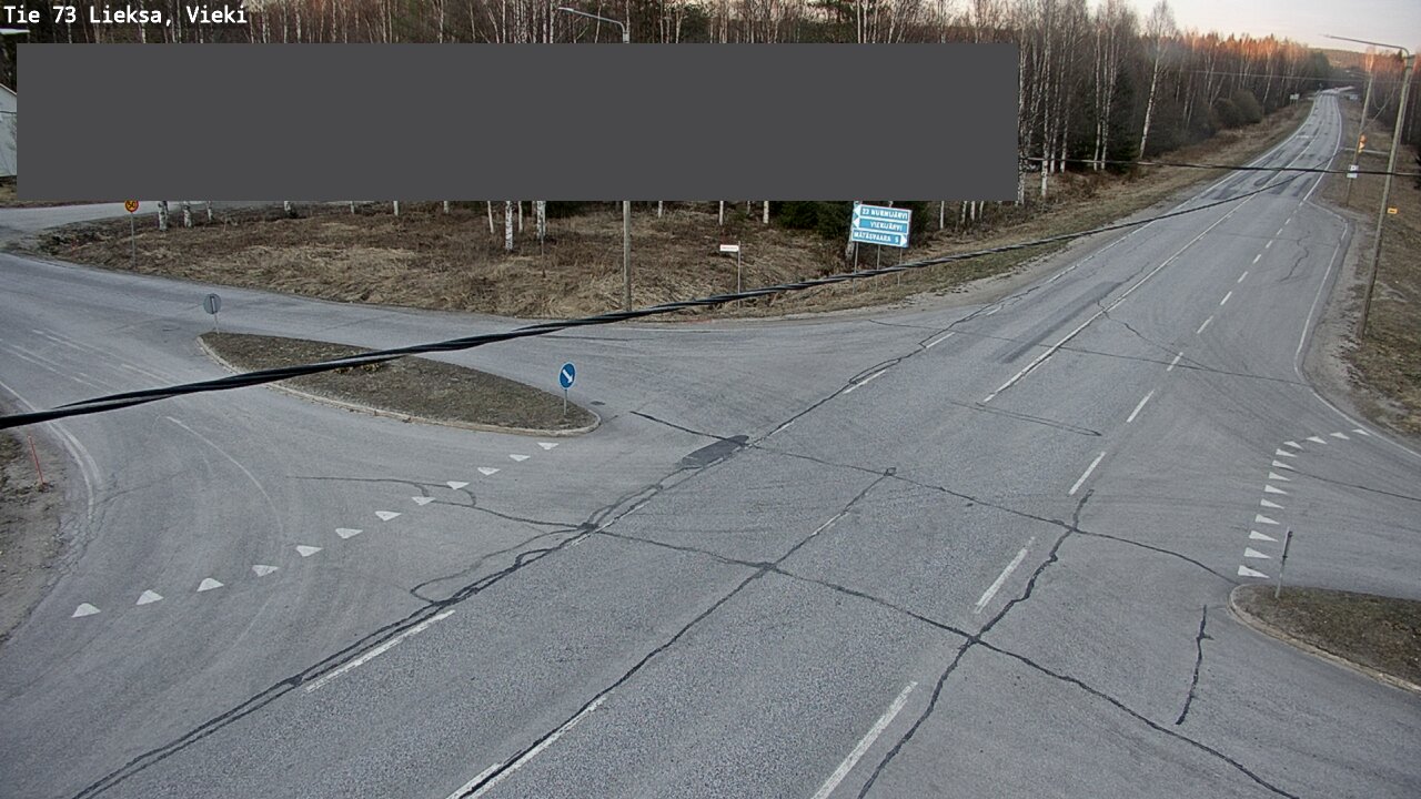 Kelikamerat Kuva Tie 73 Lieksa; Vieki, Lieksa, Pohjois-Karjala