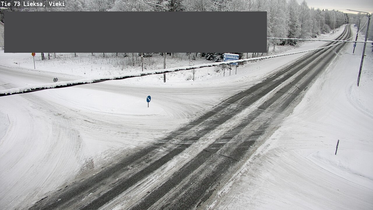 Weather Camera Image Väg 73 Lieksa, Vieki, Lieksa, Pohjois-Karjala