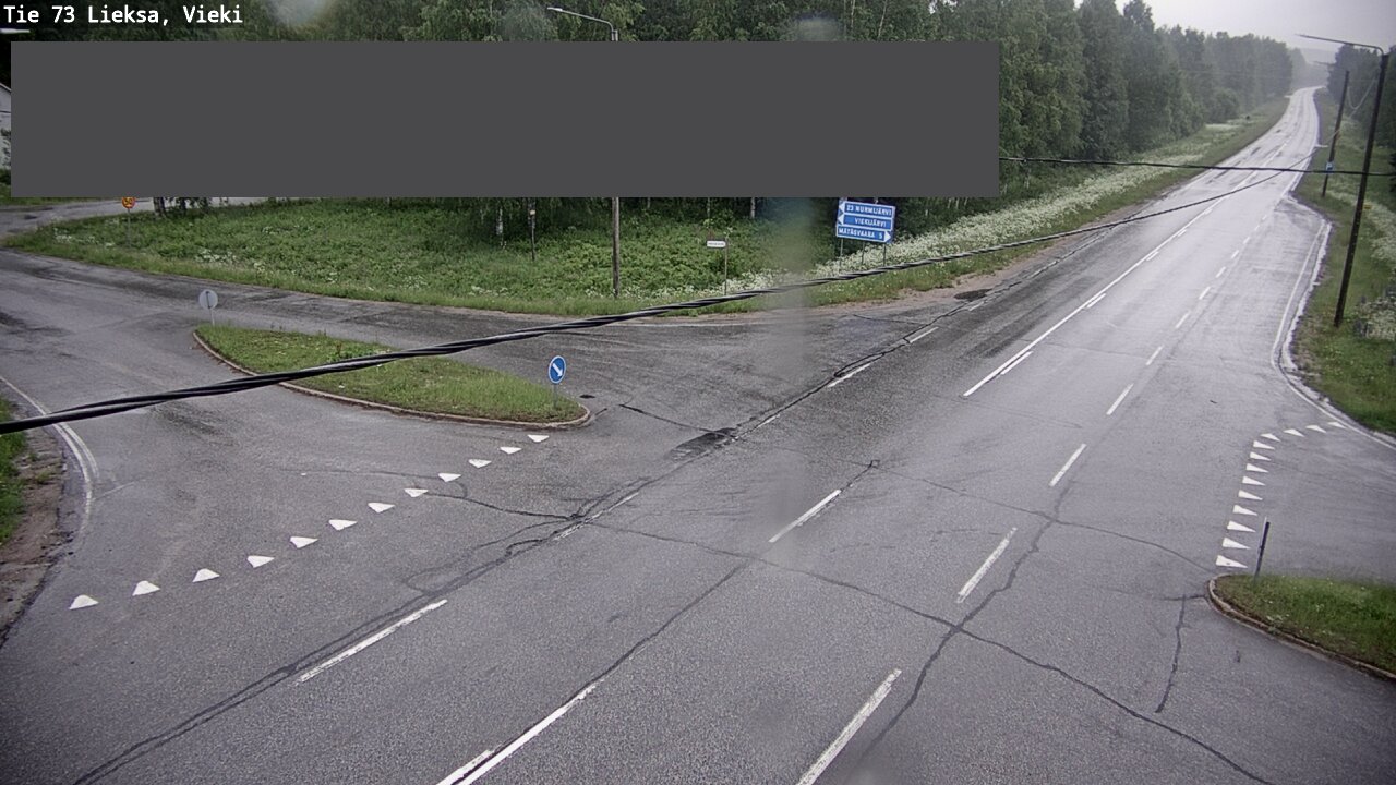 Kelikamerat Kuva Tie 73 Lieksa; Vieki, Lieksa, Pohjois-Karjala
