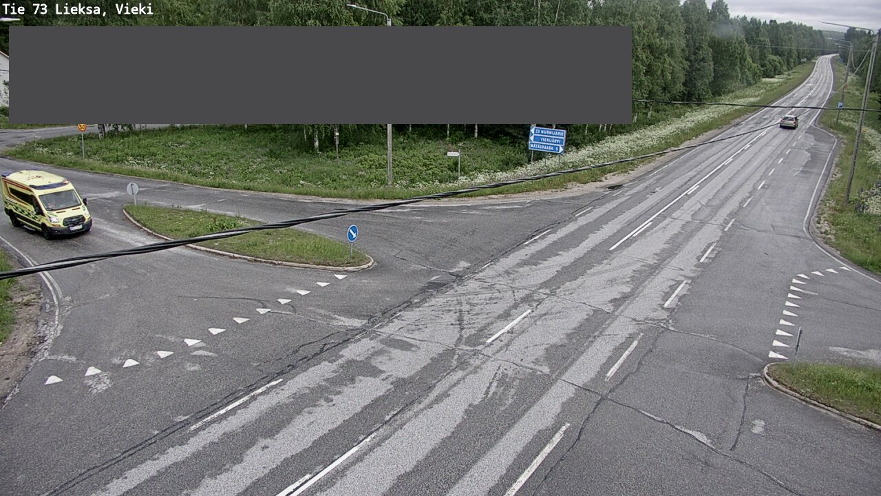 Kelikamerat Kuva Tie 73 Lieksa; Vieki, Lieksa, Pohjois-Karjala