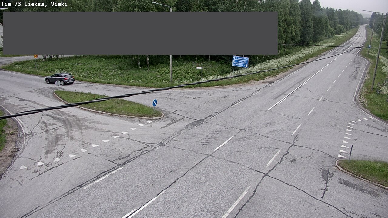 Kelikamerat Kuva Tie 73 Lieksa; Vieki, Lieksa, Pohjois-Karjala