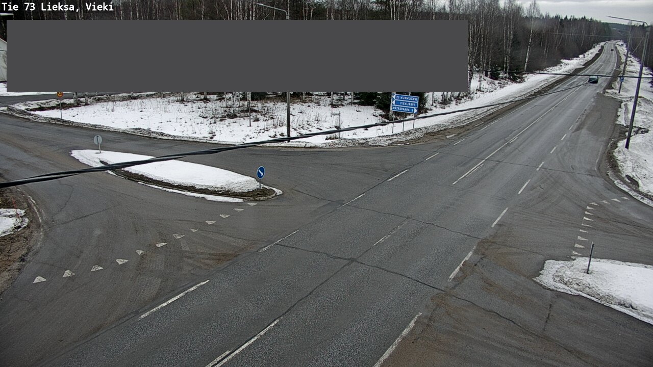 Kelikamerat Kuva Tie 73 Lieksa; Vieki, Lieksa, Pohjois-Karjala