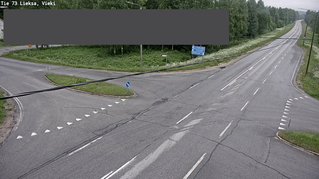 Weather Camera Image Väg 73 Lieksa, Vieki, Lieksa, Pohjois-Karjala