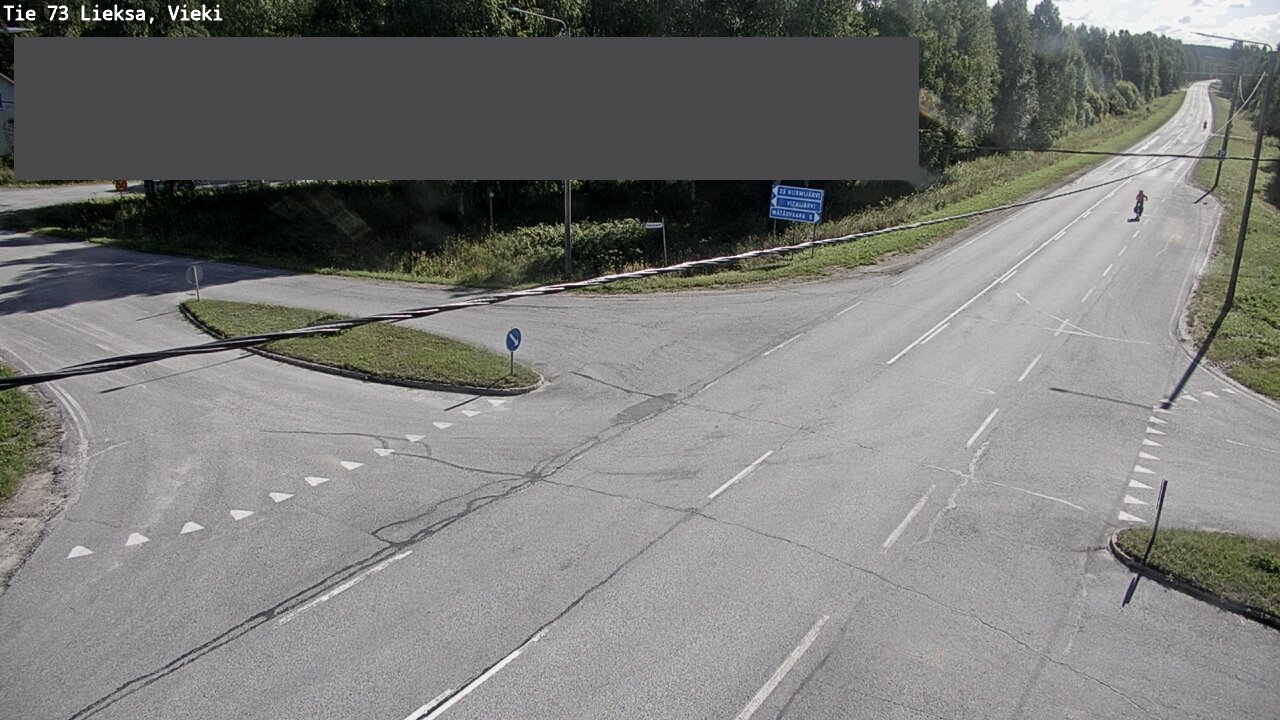 Kelikamerat Kuva Tie 73 Lieksa; Vieki, Lieksa, Pohjois-Karjala