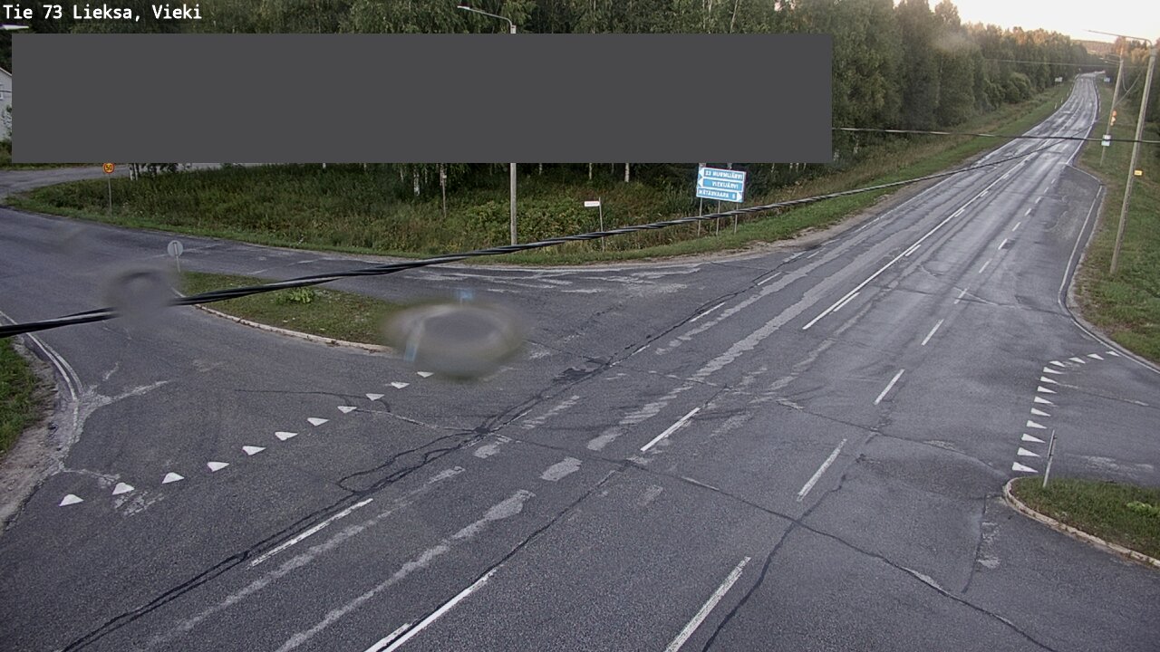 Kelikamerat Kuva Tie 73 Lieksa; Vieki, Lieksa, Pohjois-Karjala