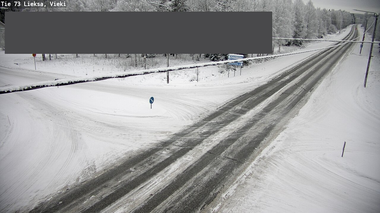 Kelikamerat Kuva Tie 73 Lieksa; Vieki, Lieksa, Pohjois-Karjala
