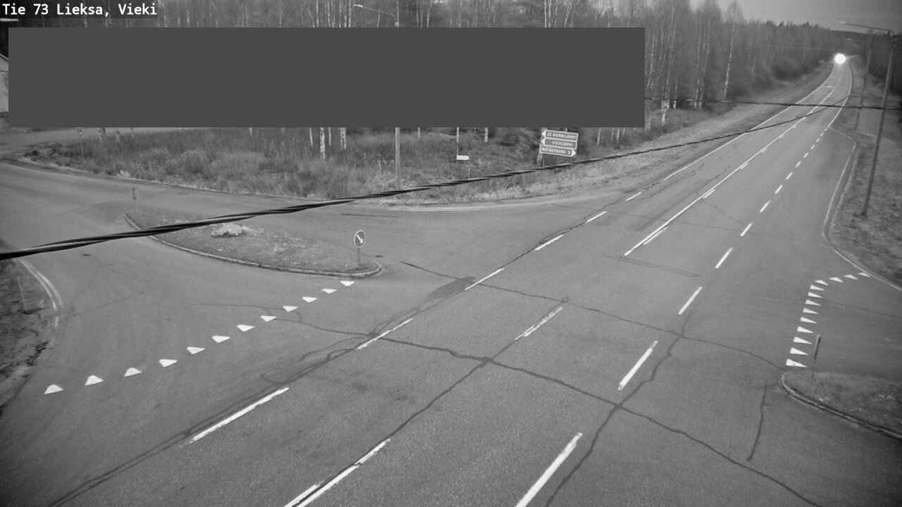 Kelikamerat Kuva Tie 73 Lieksa; Vieki, Lieksa, Pohjois-Karjala