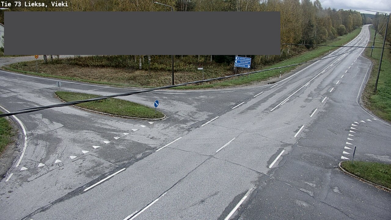 Weather Camera Image Väg 73 Lieksa, Vieki, Lieksa, Pohjois-Karjala