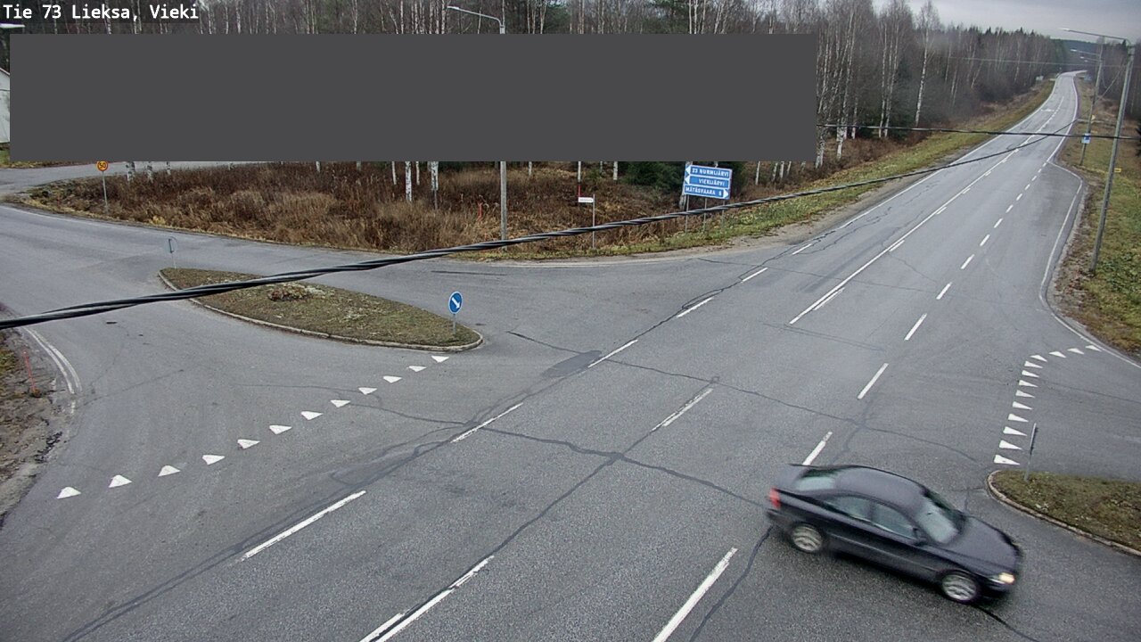 Kelikamerat Kuva Tie 73 Lieksa; Vieki, Lieksa, Pohjois-Karjala