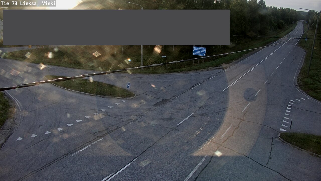 Weather Camera Image Väg 73 Lieksa, Vieki, Lieksa, Pohjois-Karjala