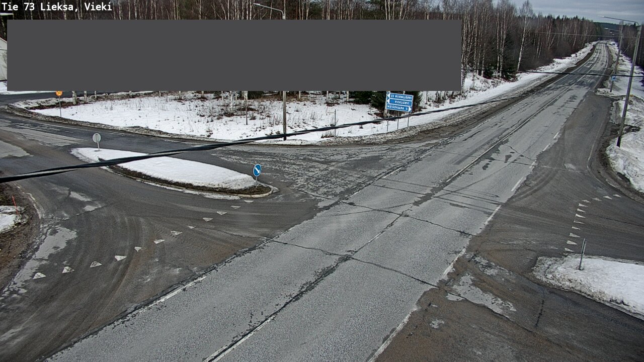 Kelikamerat Kuva Tie 73 Lieksa; Vieki, Lieksa, Pohjois-Karjala