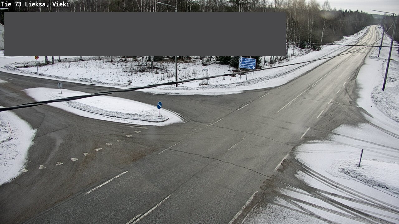 Kelikamerat Kuva Tie 73 Lieksa; Vieki, Lieksa, Pohjois-Karjala