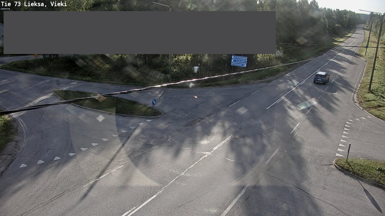 Weather Camera Image Väg 73 Lieksa, Vieki, Lieksa, Pohjois-Karjala