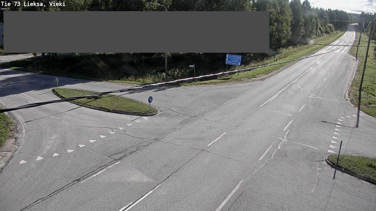 Kelikamerat Kuva Tie 73 Lieksa; Vieki, Lieksa, Pohjois-Karjala