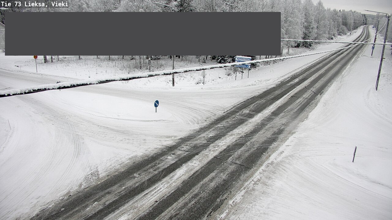 Kelikamerat Kuva Tie 73 Lieksa; Vieki, Lieksa, Pohjois-Karjala