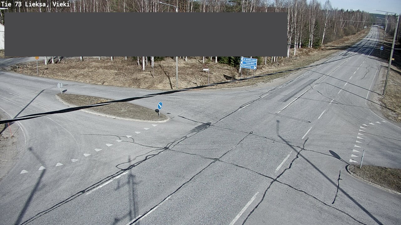 Kelikamerat Kuva Tie 73 Lieksa; Vieki, Lieksa, Pohjois-Karjala
