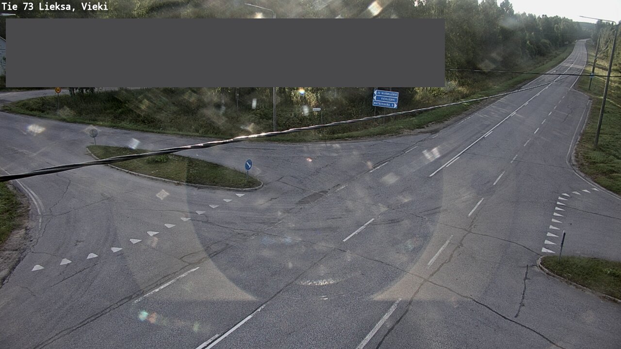 Weather Camera Image Väg 73 Lieksa, Vieki, Lieksa, Pohjois-Karjala