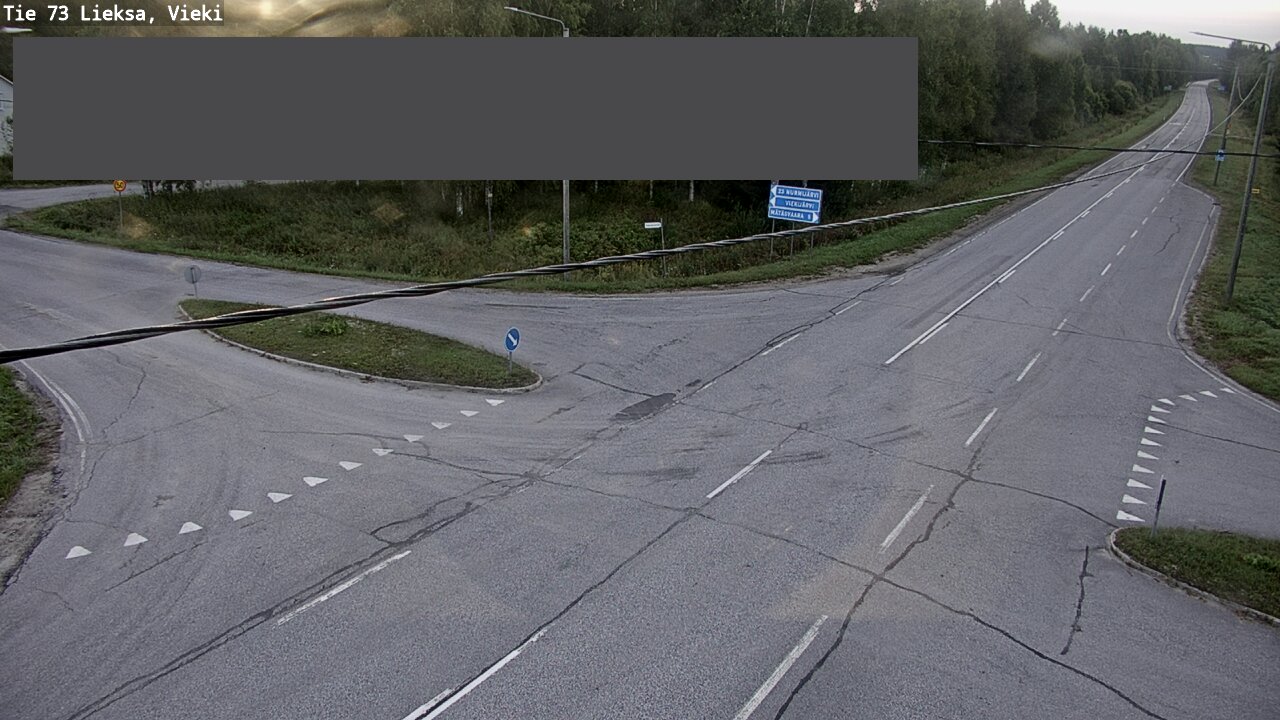 Weather Camera Image Road 73 Lieksa, Vieki, Lieksa, Pohjois-Karjala