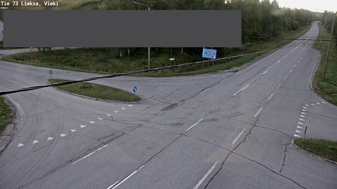 Kelikamerat Kuva Tie 73 Lieksa; Vieki, Lieksa, Pohjois-Karjala