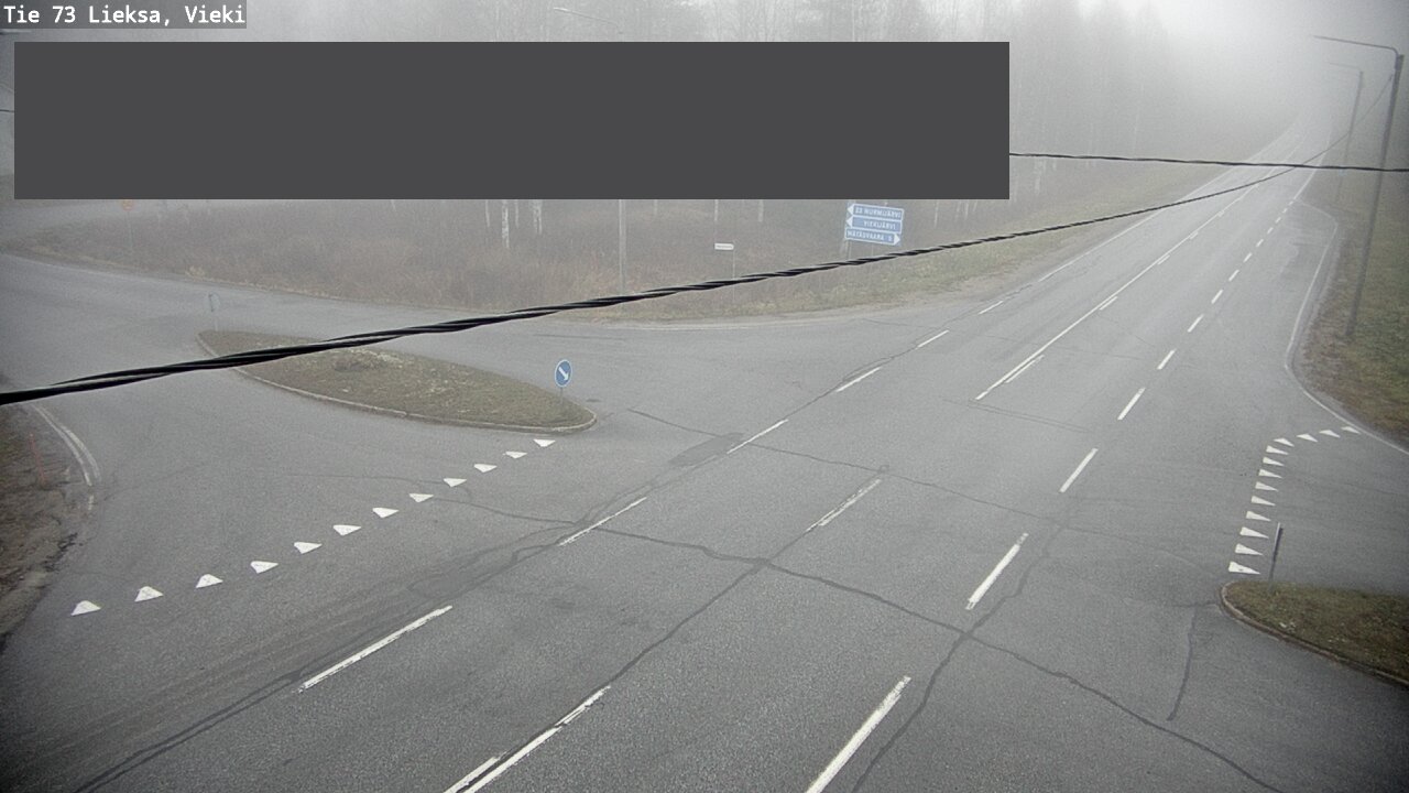 Kelikamerat Kuva Tie 73 Lieksa; Vieki, Lieksa, Pohjois-Karjala