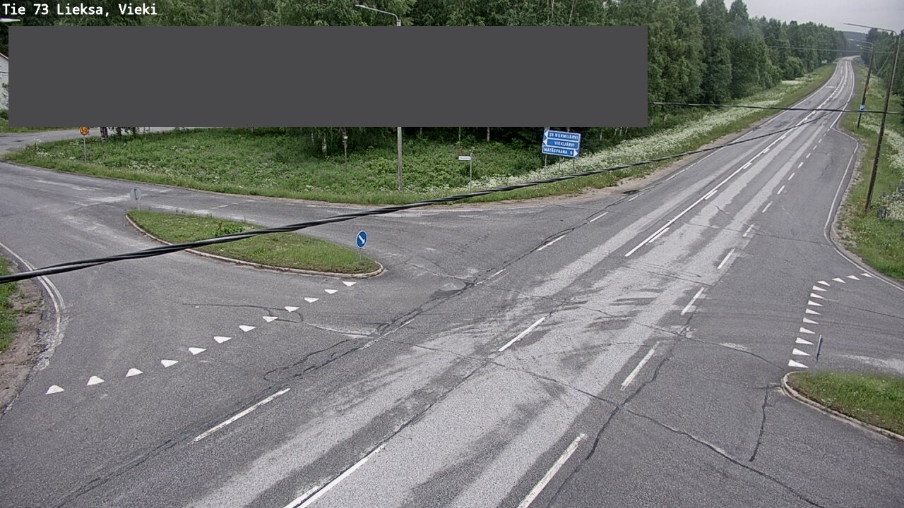 Weather Camera Image Väg 73 Lieksa, Vieki, Lieksa, Pohjois-Karjala