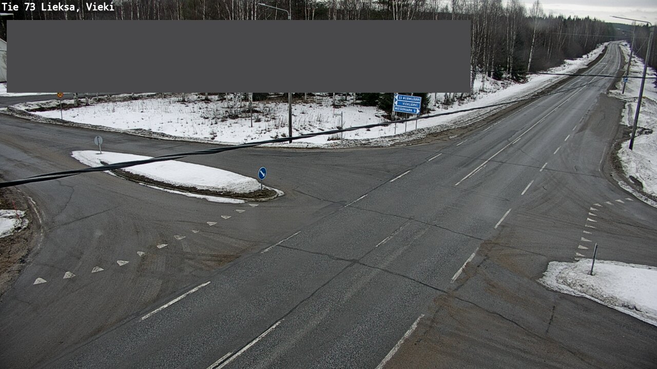 Kelikamerat Kuva Tie 73 Lieksa; Vieki, Lieksa, Pohjois-Karjala