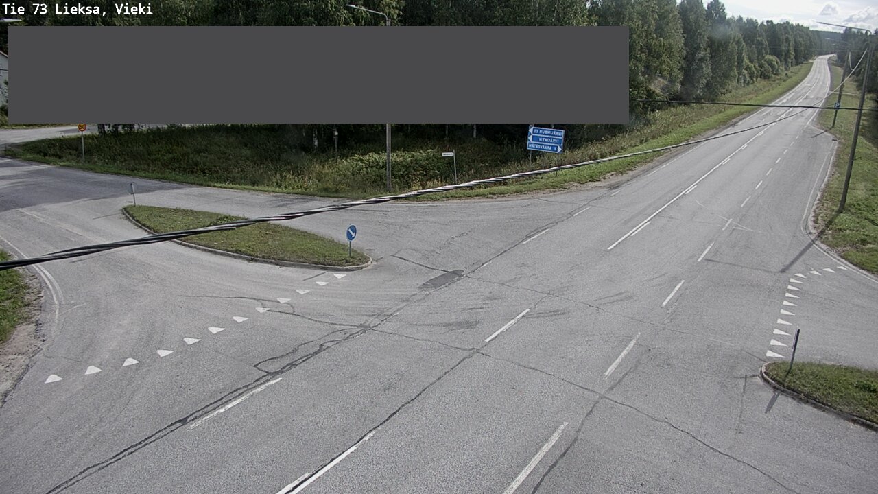Weather Camera Image Road 73 Lieksa, Vieki, Lieksa, Pohjois-Karjala