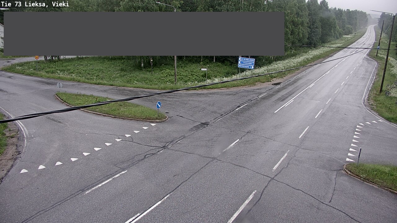 Kelikamerat Kuva Tie 73 Lieksa; Vieki, Lieksa, Pohjois-Karjala